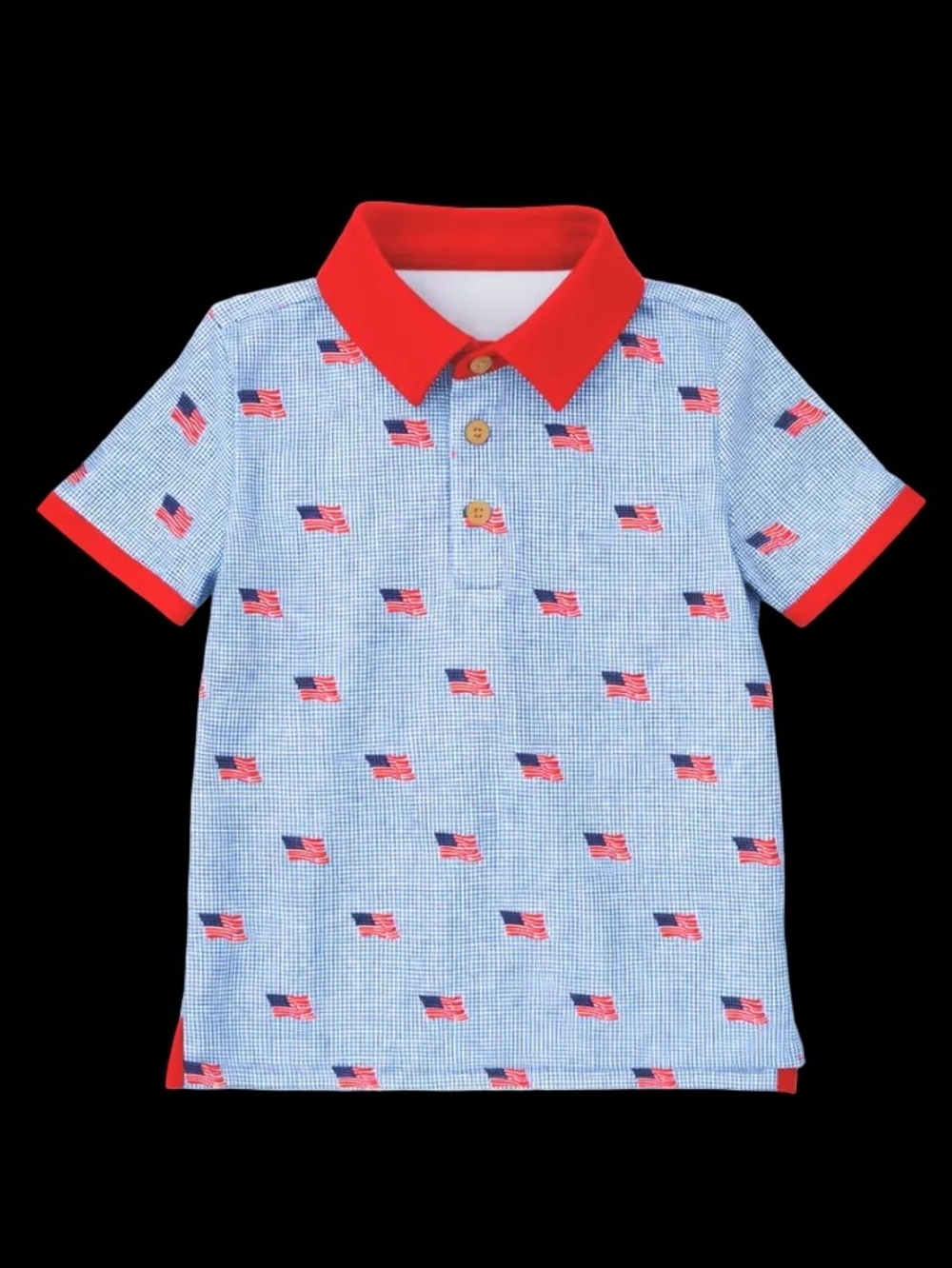 Boys' Heritage Flag Athletic Polo 14/16yr